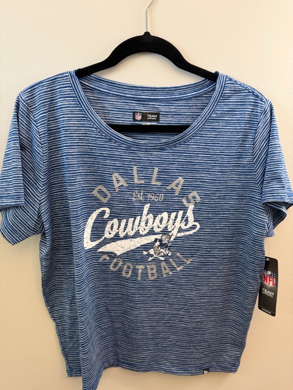 NFL Dallas Cowboys Blue Striped Tee